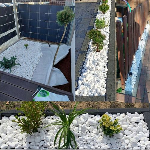 KAMIEŃ OTOCZAK THASSOS 3-6CM KAMIEŃ OGRODOWY BIAŁY DEKORACYJNY OZDOBNY na Arena.pl