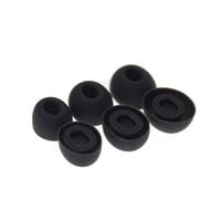 Gumki do Huawei Freebuds 6i - S,M,L czarne (grafitowa czerń)