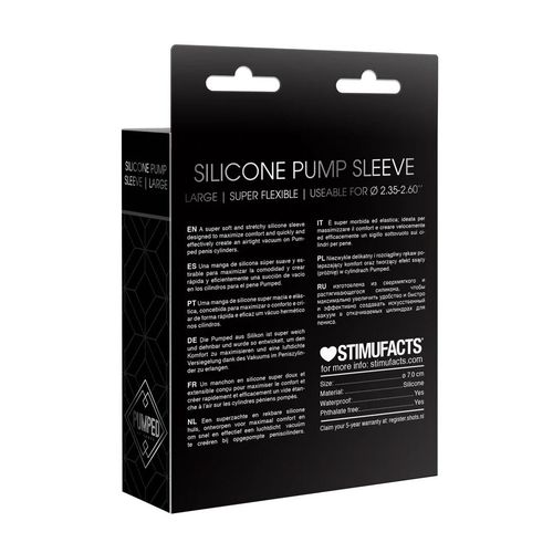Silicone Pump Sleeve - Large na Arena.pl