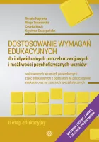 Dostosowanie wymagań edukacyjnych - II etap edukacyjny