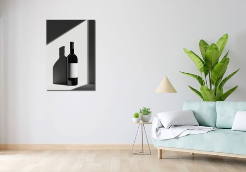 Obraz 60x90cm Butla Wina na Arena.pl