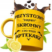 Złoty Kubek Premium Dla Aptekarza Prezent Z Nadrukiem Ze Zdjęciem