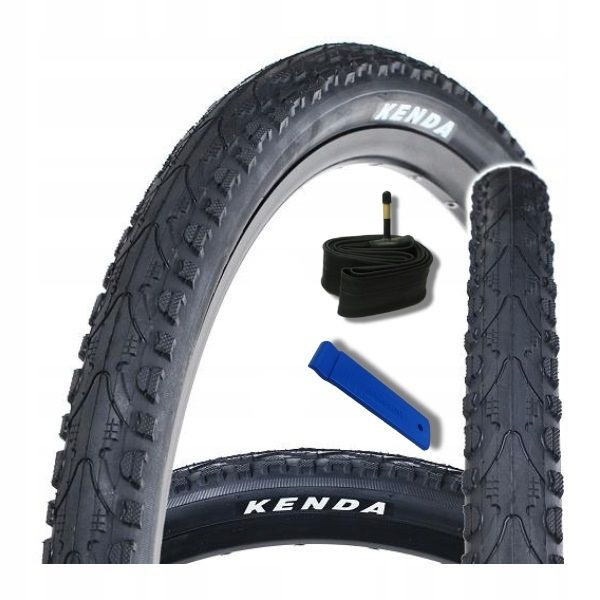 Opona Rowerowa 700x35C+dętka 28+łyżka zestaw opony rowerowe 37-622 zdjęcie 1