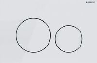 Przycisk spłukujący do WC Geberit Delta Biały