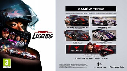 GRID Legends PS5 PlayStation 5 na Arena.pl