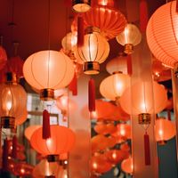 Plakat 70x70cm Festiwal Latarni