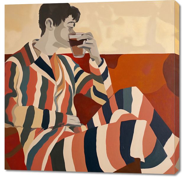 Obraz 100x100cm Przerwa Aby Odetchnąć zdjęcie 1