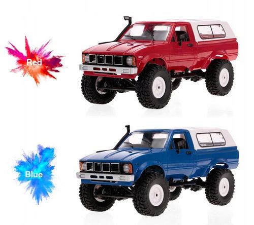 SAMOCHÓD ZDALNIE STEROWANY Auto RC TERENOWY WPL OFF ROAD 4x4 DUŻY PICKUP na Arena.pl