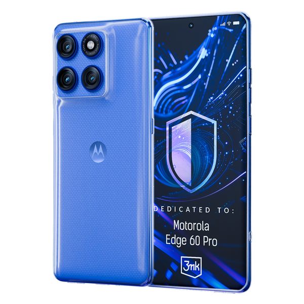 motorola edge 60 pro - 3mk clear case zdjęcie 1
