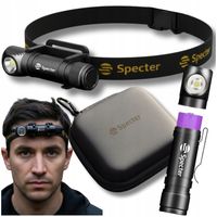 Latarka Czołowa Led Czołówka na Akumulator 18650 Profesjonalna USB C