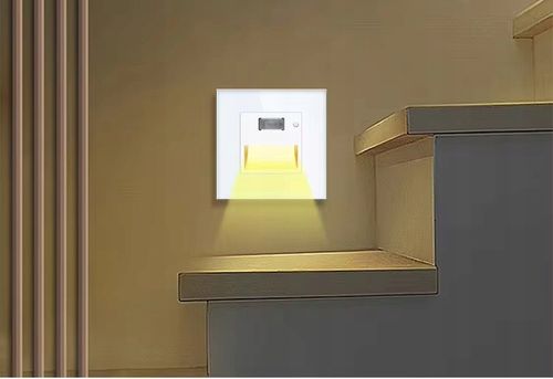 OPRAWA SCHODOWA OŚWIETLENIE SCHODOWE Z CZUJNIKIEM RUCHU LED FI60 na Arena.pl