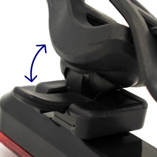 Lampka rowerowa 4 tryby pracy USB czerwona na Arena.pl