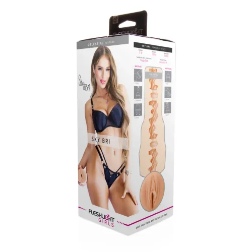 fleshlight - cipka bri celestial beżowa na Arena.pl