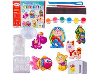 Kreatywny Zestaw Stwórz Magnes, Odlew DIY CUTE PETS - UROCZE ZWIERZĄTKA Zrób To Sam