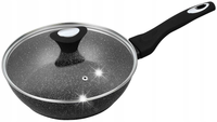 Patelnia z powłoką granitową głęboka 28cm KLAUSBERG Marmo Gold KB-7296