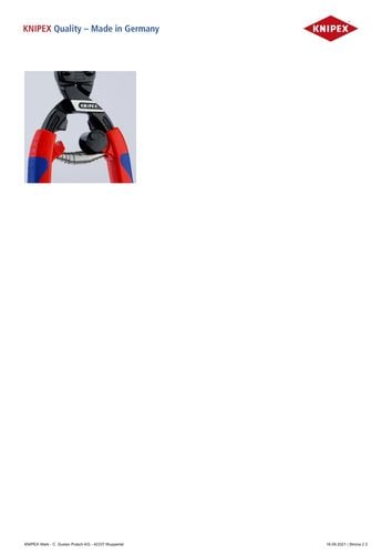 szczypce tnące przegubowe ze sprężyną cobolt 200mm - kn 71 12 200 na Arena.pl