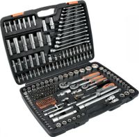 STHOR ZESTAW NARZĘDZIOWY 216cz KLUCZE NASADOWE 1/2" 1/4" 3/8" JAK YT-3884