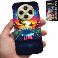 ETUI DO XIAOMI REDMI 14C 4G - WZORY WĘDKARSKIE RYBY POŁÓW WĘDKA PLECKI