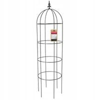 OBELISK METALOWY OGRODOWY NA KWIATY RÓŻE 150 cm