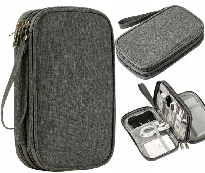 Organizer Na Ładowarki Na Kable Etui Podróżne Usb zdjęcie 1