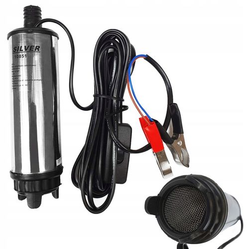 POMPKA POMPA DO CPN SPUSZCZANIA PALIWA OLEJU ROPY ON 12V 50MM ZATAPIALNA na Arena.pl