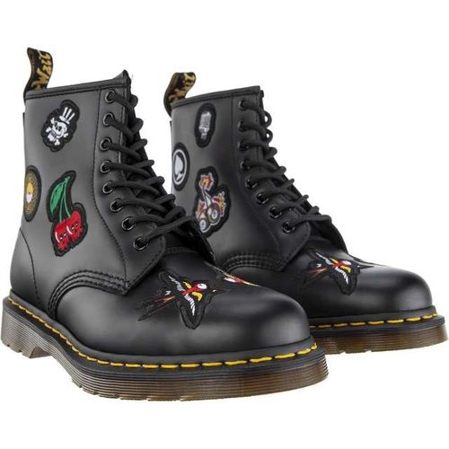 Dr Martens 1460 SMOOTH PATCH BLACK Rozmiar - 38 na Arena.pl