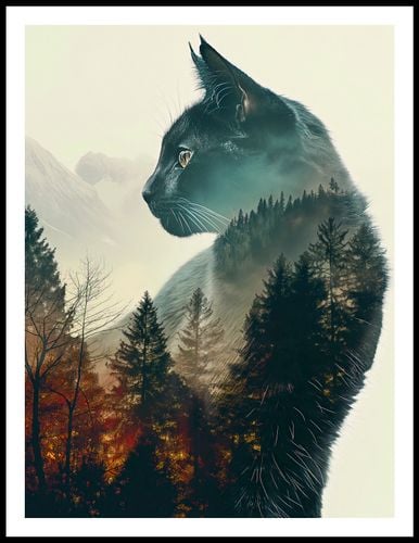 Plakat 60x80cm Koci Duch Lasu na Arena.pl