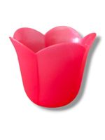 Na Świece Fi Od 3 Do 4 Cm  Lampion Okapnik Tulipam Lam001 Czerwony