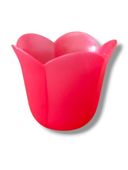 Na Świece Fi Od 3 Do 4 Cm Lampion Okapnik Tulipam Lam001 Czerwony