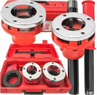 GWINTOWNICA RĘCZNA DO NACINANIA GWINTÓW RUR Z GRZECHOTKĄ NARZYNKAMI 2