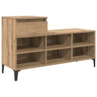 Szafka na buty z szufladą z półką dąb artisan 102 x 36 x 60 cm