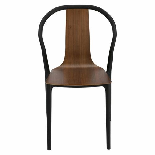 Krzesło Bella czarne/orzech na Arena.pl