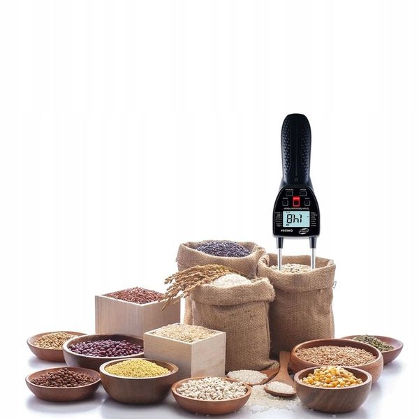 WILGOTNOŚCIOMIERZ PRECYZYJNY MIERNIK WILGOTNOŚCI ZIARNA I ZBOŻA LCD BATERIE zdjęcie 9