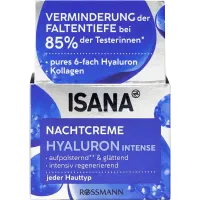 Isana krem na noc kwas hialuronowy