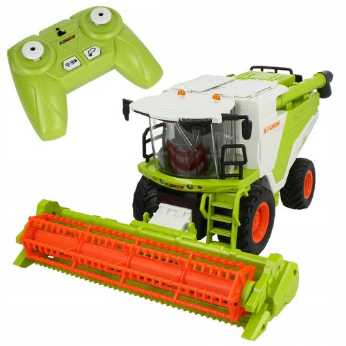 Kombajn Zdalnie Sterowany Pilot R/C Traktor Generator DYMU Światła Dźwięk na Arena.pl