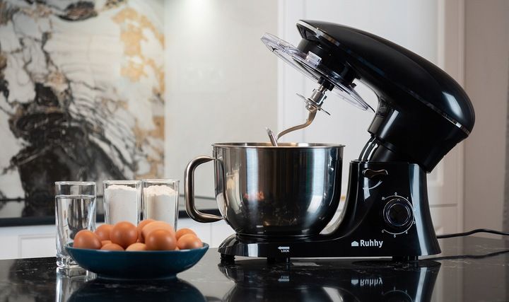 Robot kuchenny PLANETARNY 1700W domowy z 8 biegów prędkości + system PULSE zdjęcie 4