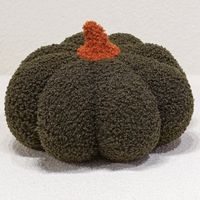 Poduszka pluszowa dynia żółta 10 cm 20 cm pillow zielona