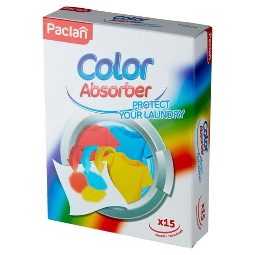 Paclan Color Catcher 15 Szt. - Chusteczki Do Prania Zapobiegające Przebarwi na Arena.pl
