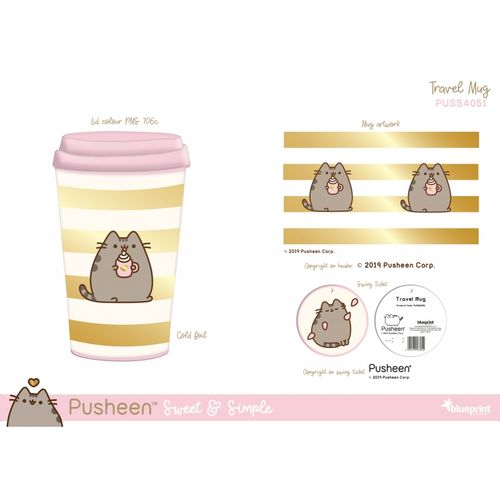 Kubek podróżny Pusheen na Arena.pl