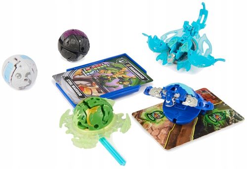 ZESTAW BAKUGAN BATTLE PACK GRA STRATEGICZNA + FIGURKI VENTRI SPECIAL ATTACK na Arena.pl