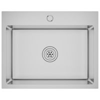 Ręcznie robiony zlew kuchenny, stal nierdzewna