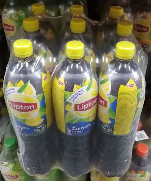 Lipton 1,5l Herbata Cytrynowa - karton zdjęcie 1