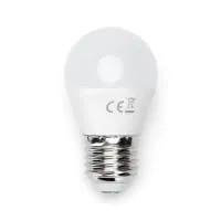 Żarówka LED G45 E27 4,9W 420lm ciepła barwa do salonu energooszczędna