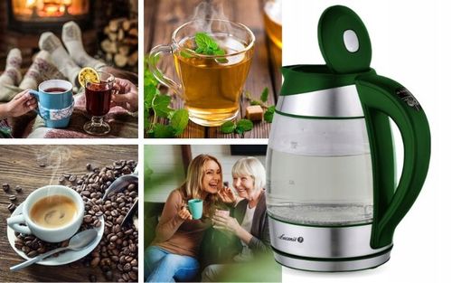 Czajnik elektryczny 2200W z regulacją temperatury 1,8l na Arena.pl