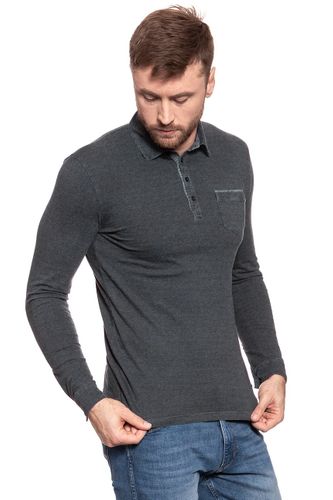 WRANGLER LS SLUB POLO PHANTOM W7B01D316 M na Arena.pl