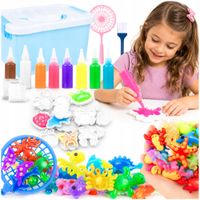 AQUA GEL MAGICZNE FIGURKI 3D ŻEL WODNY KREATYWNY ZESTAW DLA DZIECI PREZENT