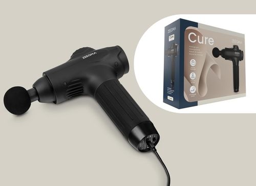 PISTOLET DO MASAŻU MASAŻER DO PLECÓW 12KOŃCÓWEK + WALIZKA + WOREK PREZENT na Arena.pl