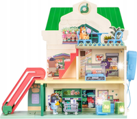 BLUEY SUPERMARKET piesków Trzypoziomowy MARKET Efekty dźwiękowe Figurki