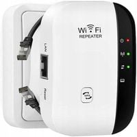 WZMACNIACZ SYGNAŁU WiFi MOCNY ZASIĘG REPEATER 300MB/S NIE PRZERYWA