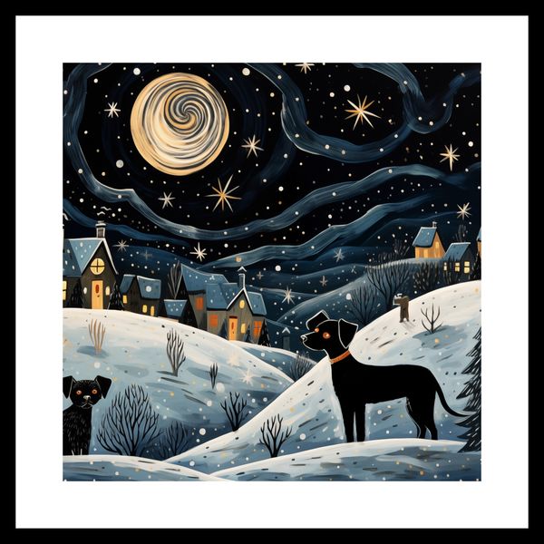 Plakat 40x40cm Nocny Psi Patrol zdjęcie 3
